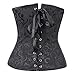Pelisy Waist Trainer Corset for Women Postpartum Girdle Shaper Tummy Control Shapewear (L/Natural Waist:30-32
