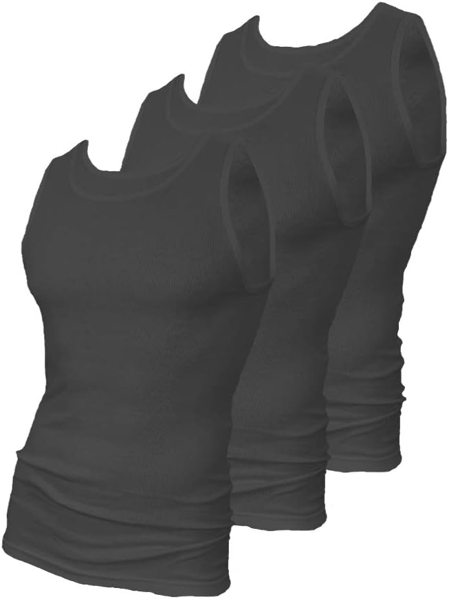 Mens A Shirts Wife Beater Tank Tops Undershirts Big and Tall A Shirts for Men