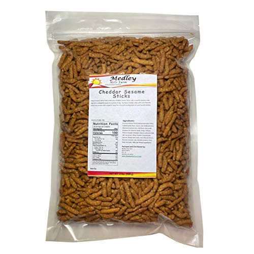 Cheddar Sesame Sticks Sesame Sticks 2 Lbs Bulk Delicious & Fresh Snack