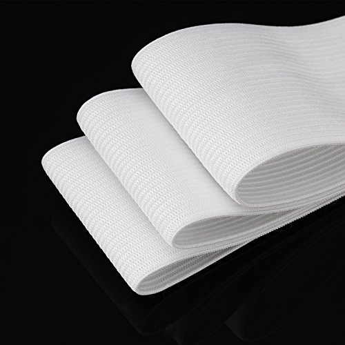 eBoot 11 Yard White Knit Elastic Spool (2 Inch)