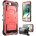 i-Blason Armorbox Series Case Designed for iPhone 7 Plus/iPhone 8 Plus, Built in Screen Protector Full Body Heavy Duty Protection Shock Reduction/Bumper Case (Pink)