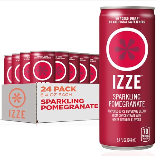 IZZE Sparkling Juice, Pomegranate, No Added