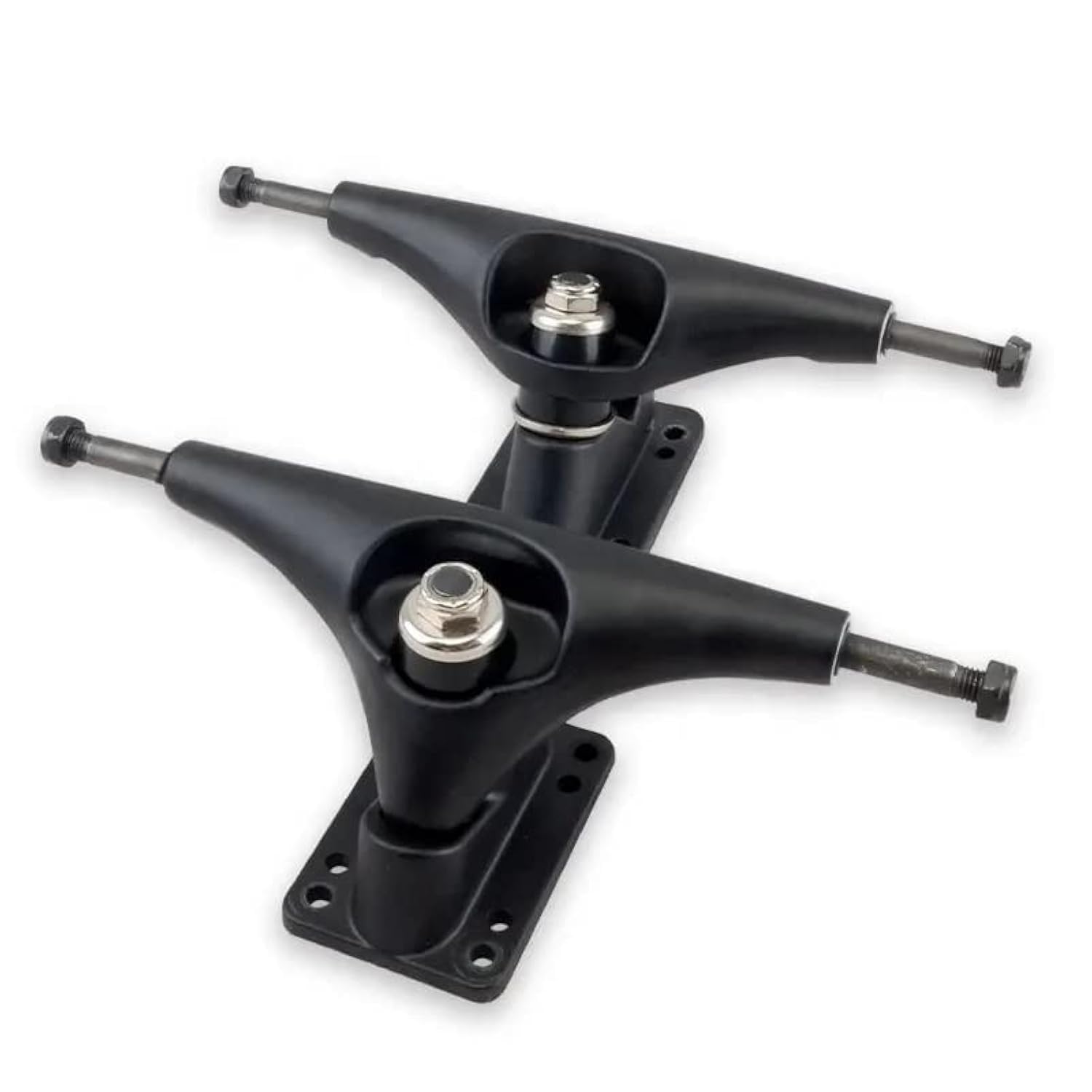 BEXTREME -Black Surf Axles for Surfskate Surftrucks Carver CX Size 6.25" /15.87cm Longboard Axles Set Skate Cruiser V6 Yow Trucks C7 C5