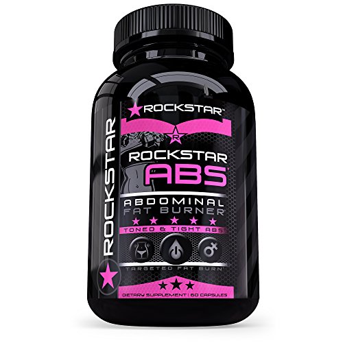 Rockstar Abs Targeted Fat Burner, Skinny Gal Weight Loss for Women, 1 Thermogenic Diet Pill and