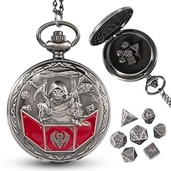 Banloga D&D Dice Set,7PCS Metal Dice for Dungeons
