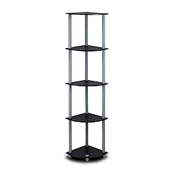 Furinno Turn-N-Tube 5 Tier Corner Display Rack
