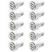 Dual USB Car Charger, FREEDOMTECH 10-Pack USB Car Charger for iPhone X / 8/7 / 6s / Plus, iPad Pro/Air 2 / Mini, Galaxy S7 / S6 / Edge/Plus, Note 5/4, LG, Nexus, HTC and More Devices (White)