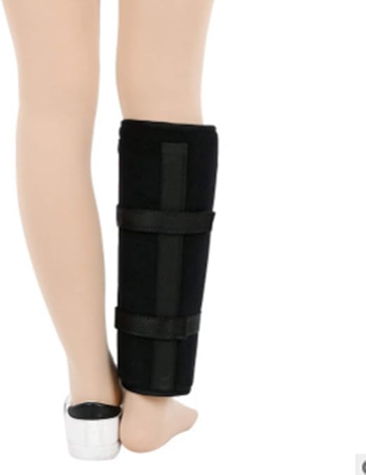 Amazon Co Jp ウェイド包帯ふくらはぎ圧縮袖調節可能なストラップの脛骨と腓骨骨折装具外部固定ウェイド保護シンスプリント袖 黒 M ホーム キッチン