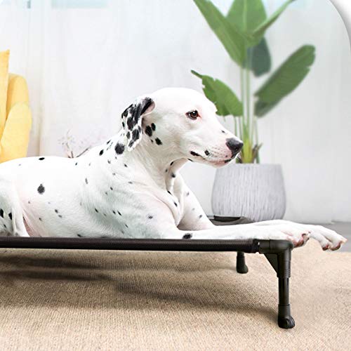 Veehoo Cooling Elevated Dog Bed, Portable Raised Pet Cot with Washable