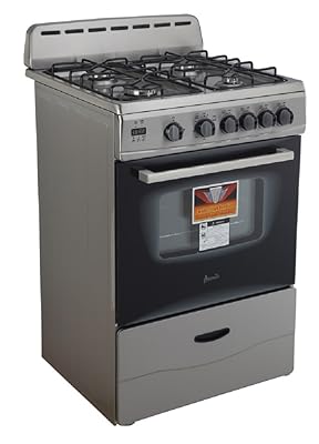 Avanti GR2416CSS 24-Inch Gas Range, Stainless Steel