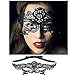 3 Pack Womens Striped Lingerie Crotchless Bodysuits Suspender fishnet Bodystocking Sexy Venetian Masquerade black
