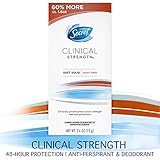 Secret Clinical Strength Smooth Solid, Waterproof Women's Anti-Perspirant and Deodorant, Sport Fresh Scent - 2.6 Oz