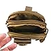 Tactical MOLLE Pouch EDC Utility Waist Belt Gadget Gear Bag Tool Organizer with Cell Phone Holster Holder VEBox (Khaki)