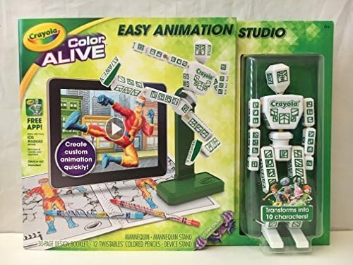 Crayola Color Alive Easy Animation Studio & Crayola Color Wonder Light Up Stamper