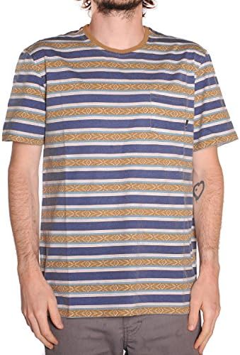 ALTAMONT Cromwell (Pysch Stripe) Crew Shirt-XLarge