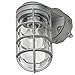Sunlite Wall Mount Vaporproof Industrial Fixture, Metallic Finish, Clear Lens, Aluminum wires - Pack of 2