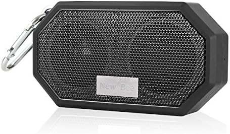 OXoqo IP66 Bluetooth Speaker Portable Waterproof Wireless Outdoor &amp; Shower Speaker, Bluetooth CRS 4.0 Stereo with Built-in Mic, Universal Compatible with iPhone iPad and Android Audio Devices(Black)