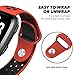 Hagibis Bands Compatible with Versa Sport Silicone Replacement Strap,Breathable Accessories Wristband for New Versa Smart Fitness Watch