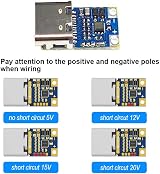 Youmile 2x USB-C PD to DC Trigger Module 20V 5A Fast Charge Power Type-C Module view 2