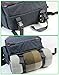Innostage Insulated Picnic Backpack for 4, Hiking or Camping Back Pack Set with Separated Cooler Tote Bag,Movable Dinner Set Carrier,Plates,Cutlery and Waterproof Picnic Blanket