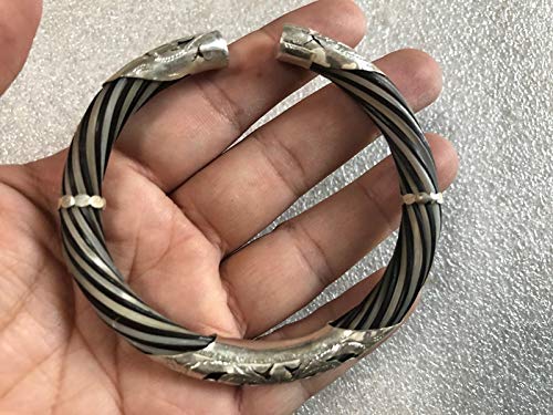 New Black Hair Elephant Hair Bracelet With 925 Sterling Silver