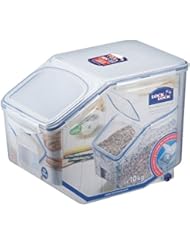 LOCK & LOCK Bulk Storage Bins Food Storage Container with Wheels 405.77-oz / 50.72-cup