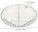 ZHOUWHJJ BBQ Stainless Steel 19.5 Inches Round Cooking Grate Cooking Grid Fit for Akorn Kamado Ceramic Grill and other Grills