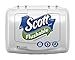 Scott Flushable Wipes, Fragrance-Free, 8 Tubs, 51 Wet Wipes per Tub (408 Wet Wipes Total)