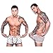 Men Sexy Boxer Briefs Cotton Trunk Shorts Underwear