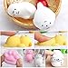 Outee Mochi Squeeze Cat Toys, 36 Pcs Mini Mochi Squishies Mochi Animal Cat Squishies Mini Squishies Stress Relief Animals Squihsy Squeeze Stress Cat Toys Mochi Squeeze Squishies Random