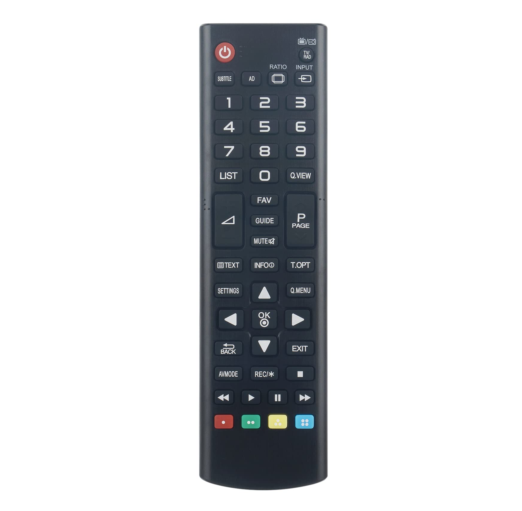 AULCMEET AKB74475403 sub AKB74475451 AKB74475480 Replace Remote fit for LG 43LF540 49LF540VZBBEKY 32LJ500V 32LJ500VZBCEEDLH 42LF561 42LF610 42LF5610ZFBEKH 32LF561V 32LF510B 32LJ500U