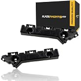 For Chrysler 300 2011-2021 Bumper Cover Bracket Driver and Passenger Side | Pair | Front | Lower | Made of PP Plastic | Replacement For CH1042113, CH1043113 | 191275331712, 57010401AD, 57010402AD