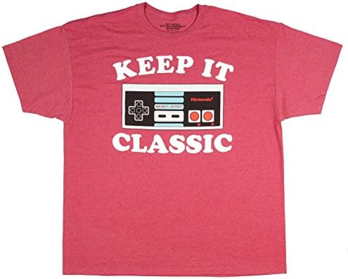 NES Nintendo Entertainment System Controller Keep It Classic T-Shirt 4XL