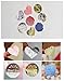 Envelopes Label Stickers Love Heart Shape Stickers 60 PCS Kraft Paper Thank You Stickers Retro Metallic DIY Decorative Adhesive Label for Packaging Bake Decoration Wedding Party Gift (Silver)