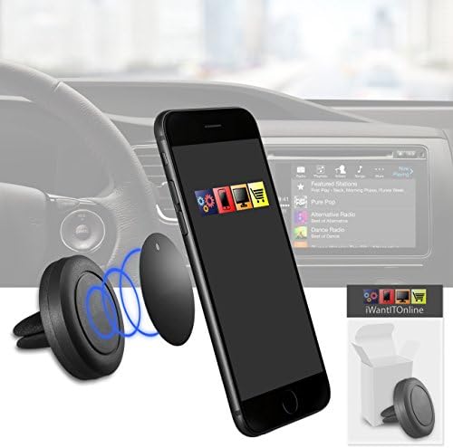 IWIO Car Mount Magic Mobile Phone Cradle Air Vent Magnetic Phone Holder Universal Car Mount for HTC Droid DNA