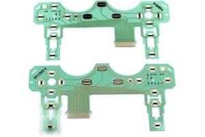 VANJUNN Repalcement Circuit Board PCB Ribbon for PS2 Controller Conductive Film Keypad SA1Q43-A (2 Pieces)