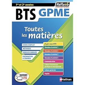 Toutes les matières BTS GPME – Réflexe (10)