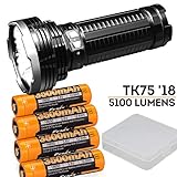 Fenix TK75 5100 Lumen 929 Yards Beam 2018 Edition