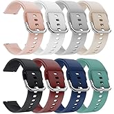 Xininyia Compatible for Cosmo Jrtrack 5 Smart Watch Bands, Soft Silicone Adjustable Straps Wristband Replacement bands(8-PACK