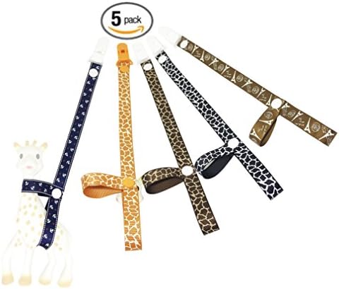 SmarToys Sophie The Giraffe Toy Harness Strap Saver Sitter Clip