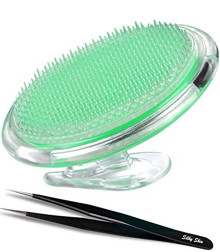 Exfoliating Brush To Treat And Prevent Razor Bumps And Ingrown