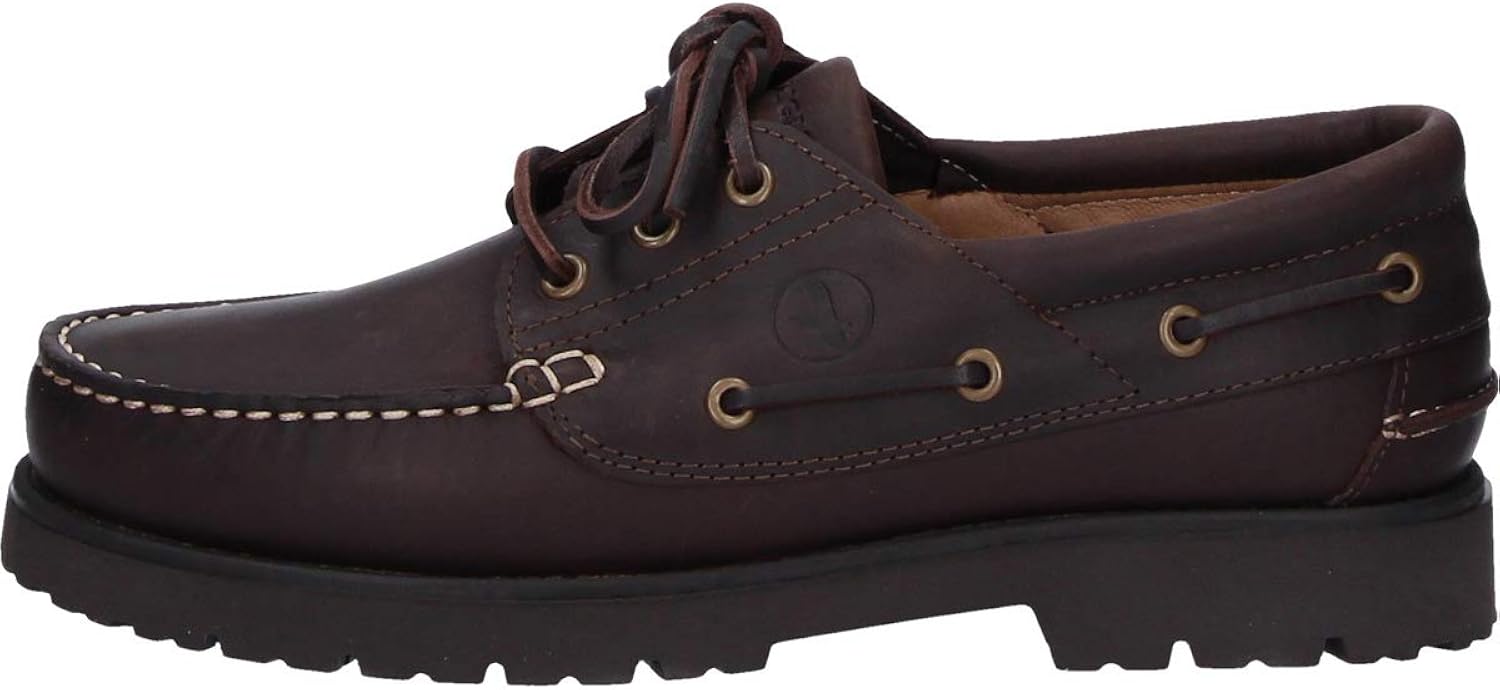 Aigle Men's Tarmac Moccasins, Brown (Marron/Fonce), 5 UK, Brown Marron Fonce - Image 3