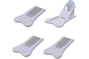 Sliding Door Lock for Child Safety 4 Pack, Baby Proof Lock for Patio, Closet, Shower, Window, Wardrobe, Childproof Cupboard K