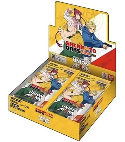 Amazon.com: BANDAI Union Arena Booster Pack, Sakamoto Days [UA43BT