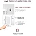 Lighted Makeup Mirror, 21 LED Vanity Mirror With Lights, Cosmetic Light Up Mirror, Magnification Touch Screen Tri-Fold 2X 3X 10X Magnifying, Free Rotation Portable Countertop Table, Dual Power Supply