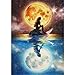 OurSuperDeals 5d Full Drill Diamond Mermaid Painting Kits for Adults Kids Home Wall Decor 11.8x15.8 INCH 2 Sets (A-Pack)