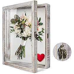TJ.MOREE Flowers Shadow Box Display Case 11 x 14