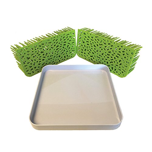 image for Kuddly Kids Baby Bottle Drying Rack- Our BPA FREE Countertop Dryer Rac