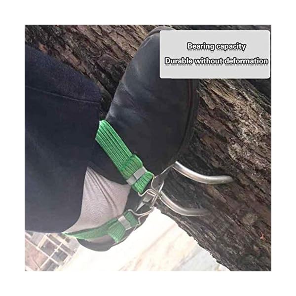 LINKLANK Baumkletterschuhe rutschfeste Kletterbaumspitzen Baumkletterschuhe rutschfeste Katzenkrallen Füße Baumklettern… – Bild 7