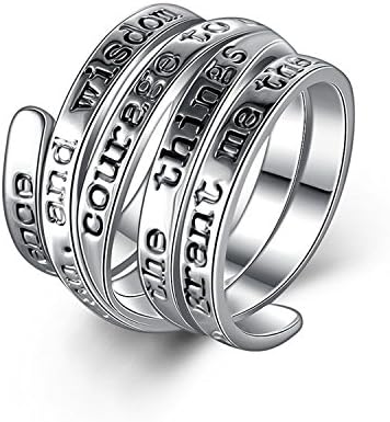 Cherryn Special Letter Multilayer RingFor Men Women Punk engagement rings for teens fashion ring sets